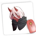 PC, gaming si accesorii - Periferice PC - Mousepad - Mousepad Gaming Darling in the FranXX Zero Two Little Devil, 21x19 cm - Infinity.ro