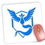 PC, gaming si accesorii - Periferice PC - Mousepad - Mousepad Gaming Mustic Pokemon Go Logo, 21x19 cm - Infinity.ro