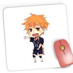 PC, gaming si accesorii - Periferice PC - Mousepad - Mousepad Gaming Haikyuu Hinata Shoyo Volei Anime Manga, 21x19 cm - Infinity.ro