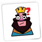 PC, gaming si accesorii - Periferice PC - Mousepad - Mousepad Gaming What King Clash Royale, 21x19 cm - Infinity.ro