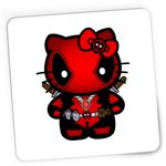 PC, gaming si accesorii - Periferice PC - Mousepad - Mousepad Gaming Deadpool Kitty Bad Girl, 21x19 cm - Infinity.ro