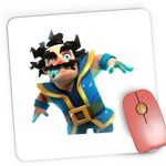 PC, gaming si accesorii - Periferice PC - Mousepad - Mousepad Gaming Electro Wizard Clash Royale GTA, 21x19 cm - Infinity.ro