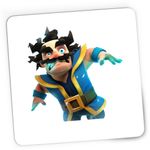 PC, gaming si accesorii - Periferice PC - Mousepad - Mousepad Gaming Electro Wizard Clash Royale GTA, 21x19 cm - Infinity.ro