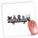 PC, gaming si accesorii - Periferice PC - Mousepad - Mousepad Gaming Dragon Enderman Spider Minecraft, 21x19 cm - Infinity.ro