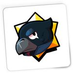 PC, gaming si accesorii - Periferice PC - Mousepad - Mousepad Gaming Crow Brawlers Brawl Stars GTA, 21x19 cm - Infinity.ro