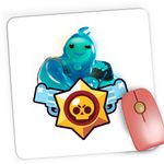 PC, gaming si accesorii - Periferice PC - Mousepad - Mousepad Gaming Rippley Fortnite Brawl Stars, 21x19 cm - Infinity.ro
