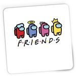 PC, gaming si accesorii - Periferice PC - Mousepad - Mousepad Gaming Friends Among Us, 21x19 cm - Infinity.ro