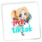 PC, gaming si accesorii - Periferice PC - Mousepad - Mousepad Gaming Joker Suicide Squad Tiktok Tik Tok Creator, 21x19 cm - Infinity.ro