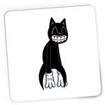 PC, gaming si accesorii - Periferice PC - Mousepad - Mousepad Gaming Cartoon Cat Lazy, 21x19 cm - Infinity.ro