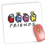 PC, gaming si accesorii - Periferice PC - Mousepad - Mousepad Gaming Friends Among Us, 21x19 cm - Infinity.ro