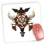 PC, gaming si accesorii - Periferice PC - Mousepad - Mousepad Gaming World of Warcraft Tauren Crest WoW, 21x19 cm - Infinity.ro