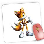 PC, gaming si accesorii - Periferice PC - Mousepad - Mousepad Gaming Sonic Tails Mecanic Chaos, 21x19 cm - Infinity.ro