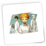 PC, gaming si accesorii - Periferice PC - Mousepad - Mousepad Gaming The Promised Neverland Emma Norman Ray Anime, 21x19 cm - Infinity.ro