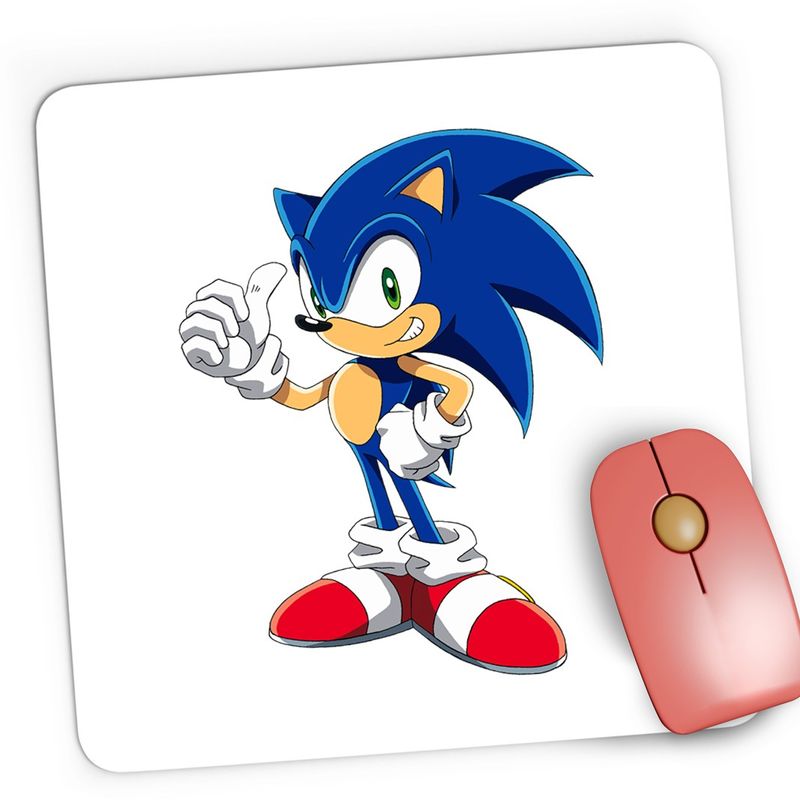 PC, gaming si accesorii - Periferice PC - Mousepad - Mousepad Gaming Sonic the Hedgehog Bebe Atlet Epic Game, 21x19 cm - Infinity.ro