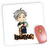 PC, gaming si accesorii - Periferice PC - Mousepad - Mousepad Gaming Haikyuu High Jump Volei Haikyu!!, 21x19 cm - Infinity.ro
