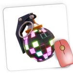 PC, gaming si accesorii - Periferice PC - Mousepad - Mousepad Gaming Magenta Bomb Fortnite Battle Royale, 21x19 cm - Infinity.ro