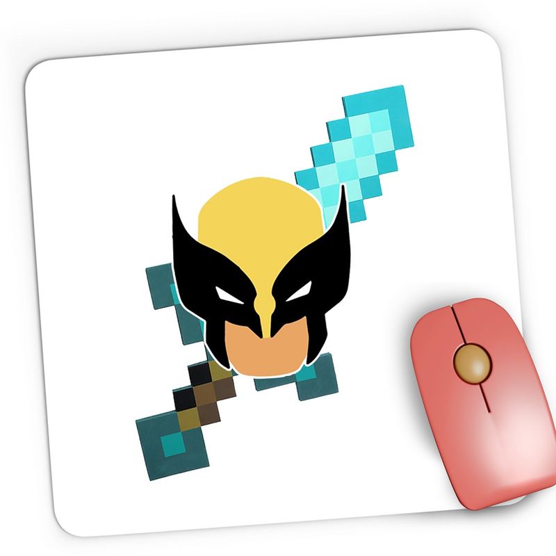 PC, gaming si accesorii - Periferice PC - Mousepad - Mousepad Gaming Wolverine Minecraft Diamond Sword, 21x19 cm - Infinity.ro
