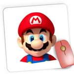 PC, gaming si accesorii - Periferice PC - Mousepad - Mousepad Gaming Super Mario Bros Odyssey PS4 Smash, 21x19 cm - Infinity.ro