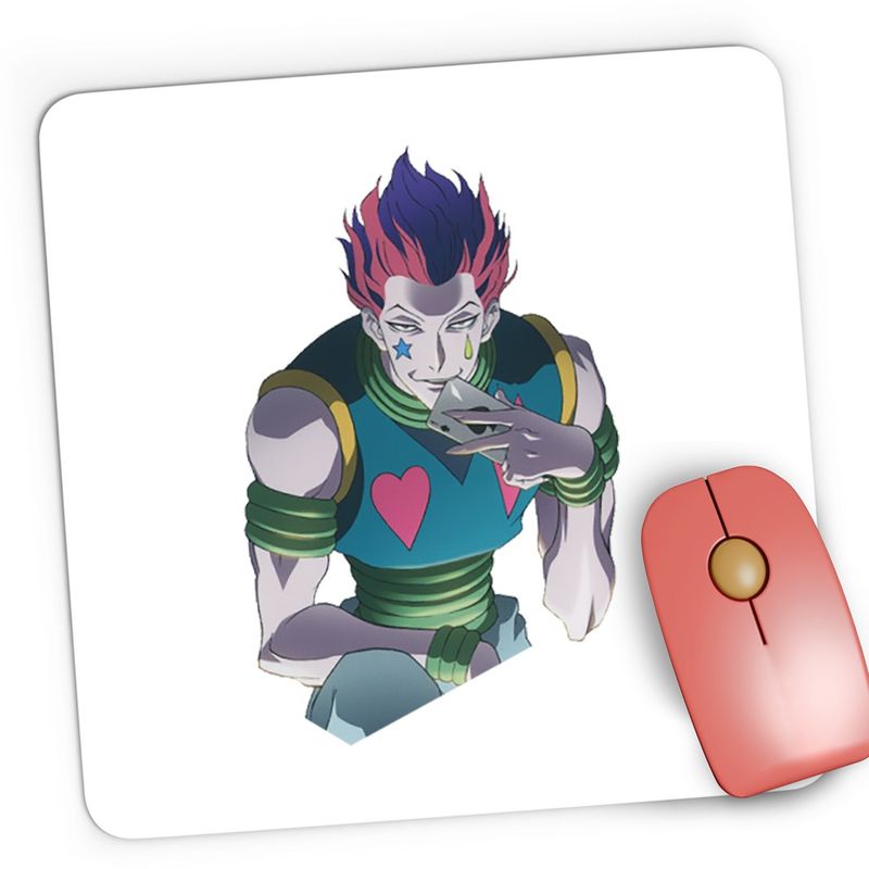 PC, gaming si accesorii - Periferice PC - Mousepad - Mousepad Gaming Hunter x Hunter Hisoka Leorio, 21x19 cm - Infinity.ro