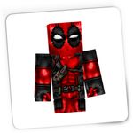 PC, gaming si accesorii - Periferice PC - Mousepad - Mousepad Gaming Deadpool Minecraft Roblox Skin, 21x19 cm - Infinity.ro