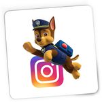 PC, gaming si accesorii - Periferice PC - Mousepad - Mousepad Gaming Paw Patrol Instagram Creator Insta Politist, 21x19 cm - Infinity.ro