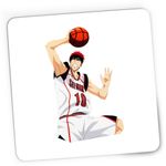 PC, gaming si accesorii - Periferice PC - Mousepad - Mousepad Gaming Kuroko no Basket Taiga Kagami Basketball, 21x19 cm - Infinity.ro