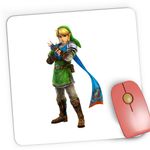 PC, gaming si accesorii - Periferice PC - Mousepad - Mousepad Gaming Legend of Zelda Link Hyrule Roblox, 21x19 cm - Infinity.ro