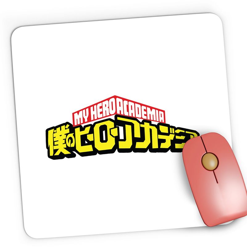 PC, gaming si accesorii - Periferice PC - Mousepad - Mousepad Gaming My Hero Academia Logo Emblem Anime, 21x19 cm - Infinity.ro