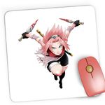 PC, gaming si accesorii - Periferice PC - Mousepad - Mousepad Gaming Naruto Sakura Haruno Karate Girl Anime, 21x19 cm - Infinity.ro