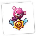 PC, gaming si accesorii - Periferice PC - Mousepad - Mousepad Gaming Cuddle Leader Fortnite Brawl Stars, 21x19 cm - Infinity.ro
