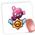 PC, gaming si accesorii - Periferice PC - Mousepad - Mousepad Gaming Cuddle Leader Fortnite Brawl Stars, 21x19 cm - Infinity.ro