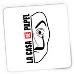 PC, gaming si accesorii - Periferice PC - Mousepad - Mousepad Gaming La Casa de Papel Mask Love Gift, 21x19 cm - Infinity.ro