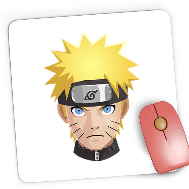 PC, gaming si accesorii - Periferice PC - Mousepad - Mousepad Gaming Naruto Sasuke Head Band Manga Anime, 21x19 cm - Infinity.ro