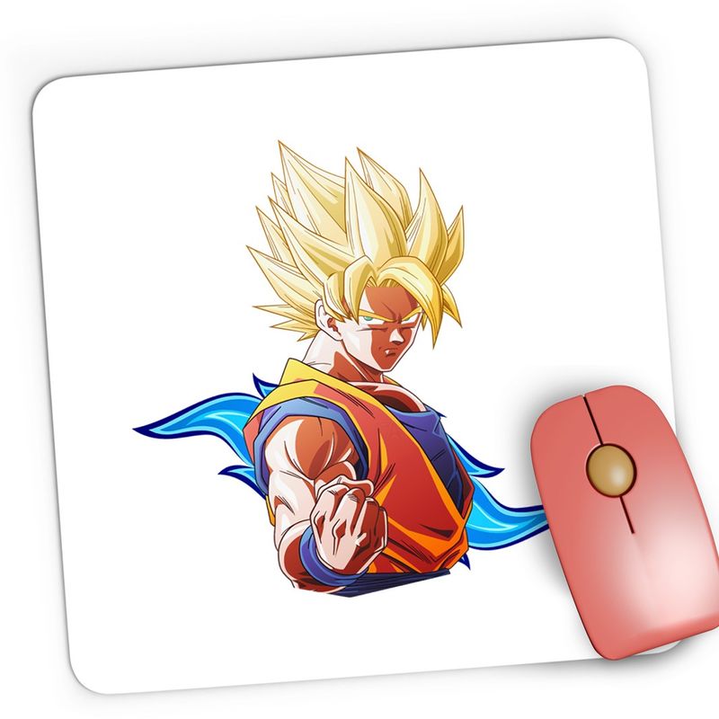 PC, gaming si accesorii - Periferice PC - Mousepad - Mousepad Gaming Dragon Ball Z Vegeta Vagabond Gangster Anime, 21x19 cm - Infinity.ro