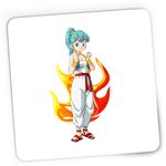 PC, gaming si accesorii - Periferice PC - Mousepad - Mousepad Gaming Dragon Ball Bulma Cool Bunica Anime, 21x19 cm - Infinity.ro