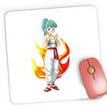 PC, gaming si accesorii - Periferice PC - Mousepad - Mousepad Gaming Dragon Ball Bulma Cool Bunica Anime, 21x19 cm - Infinity.ro