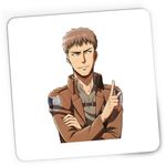 PC, gaming si accesorii - Periferice PC - Mousepad - Mousepad Gaming Attack on Titan Jean Kirschtein AOT Anime Manga, 21x19 cm - Infinity.ro