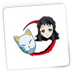 PC, gaming si accesorii - Periferice PC - Mousepad - Mousepad Gaming Demon Slayer Makomo Horror Anime, 21x19 cm - Infinity.ro