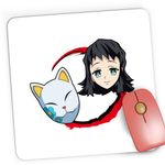 PC, gaming si accesorii - Periferice PC - Mousepad - Mousepad Gaming Demon Slayer Makomo Horror Anime, 21x19 cm - Infinity.ro