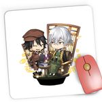 PC, gaming si accesorii - Periferice PC - Mousepad - Mousepad Gaming Bungo Stray Dogs Chibi Naomi Tanikazi, 21x19 cm - Infinity.ro