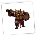 PC, gaming si accesorii - Periferice PC - Mousepad - Mousepad Gaming Dota 2 Brewmaster Tetsuya Hero Gaming, 21x19 cm - Infinity.ro