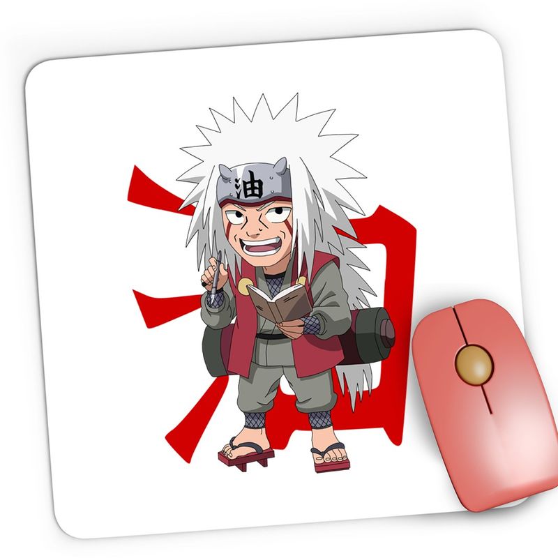PC, gaming si accesorii - Periferice PC - Mousepad - Mousepad Gaming Naruto Jiraiya Killer Bee Anime Haine Manga, 21x19 cm - Infinity.ro
