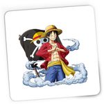 PC, gaming si accesorii - Periferice PC - Mousepad - Mousepad Gaming One Piece Steag Pirati Monkey D Luffy, 21x19 cm - Infinity.ro