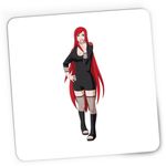 PC, gaming si accesorii - Periferice PC - Mousepad - Mousepad Gaming Naruto Uzumaki Kushina Anime Girl Manga, 21x19 cm - Infinity.ro