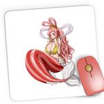 PC, gaming si accesorii - Periferice PC - Mousepad - Mousepad Gaming One Piece Printesa Sirena Shirahoshi Neptune, 21x19 cm - Infinity.ro