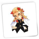 PC, gaming si accesorii - Periferice PC - Mousepad - Mousepad Gaming Demon Slayer Kyojuro Rengoku Cool, 21x19 cm - Infinity.ro