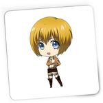 PC, gaming si accesorii - Periferice PC - Mousepad - Mousepad Gaming Attack on Titan Armin Arlert Anime Manga, 21x19 cm - Infinity.ro