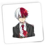PC, gaming si accesorii - Periferice PC - Mousepad - Mousepad Gaming Anime Superhero Todoroki Hero Academia, 21x19 cm - Infinity.ro