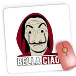 PC, gaming si accesorii - Periferice PC - Mousepad - Mousepad Gaming Casa de Papel Bella Ciao Mafia Rebel, 21x19 cm - Infinity.ro