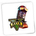 PC, gaming si accesorii - Periferice PC - Mousepad - Mousepad Gaming Blaze Fortnite GTA6 Skin, 21x19 cm - Infinity.ro